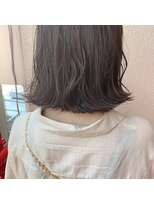 ワット 新宿店&nbsp;【W-ワット-新宿店 】＊担当 yumi＊ ブリーチなしグレージュ