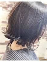 ヘアー クリエイト カルバリ(HAIR CREATE Calbari) 切りっぱなしボブ