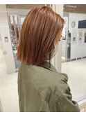 切りっぱなしボブ