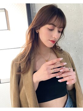 サロンドミルク 溝の口店(salon de MiLK) 20代30代40代/くびれヘア/大人可愛いベージュカラー！