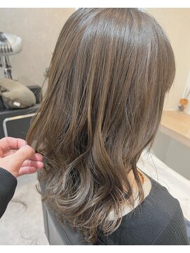 フルール(Fleur) 恵比寿 人気髪色 白髪ぼかし 白髪染め ハイライト