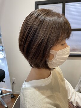 グローリープラス(Glory+plus) 大人可愛いショート×縮毛矯正