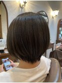 丸みショートボブ