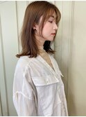 2wayフェイスレイヤーくびれレイヤーこなれミディ
