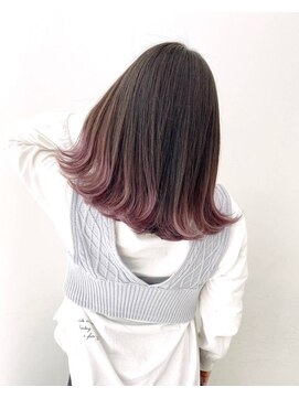 シエスタ バイ アンブルリュクス(siesta by amble luxe) ピンクグラデーション