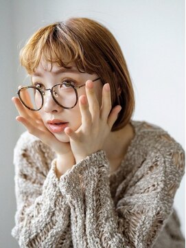 リベラ(LIBERA) 【 松井 】ベージュブラウン×内巻きボブ