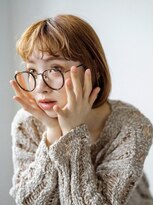 リベラ(LIBERA) 【 松井 】ベージュブラウン×内巻きボブ