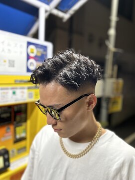 ヒロギンザ 上野店(HIRO GINZA) フェードスキンフェードツイストスパイラルパーマツーブロ束感