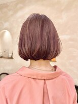 ビュートリアム265(BEAUTRIUM 265) ボブ/ミニボブ/ワンカール/ピンクベージュ/前髪あり/銀座