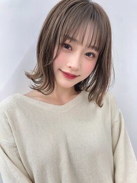 サンド 名古屋(sand) 韓国風/インナーカラー/縮毛矯正髪質改善/顔まわり/レイヤー