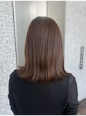 艶ブラウン / ナチュラル縮毛矯正