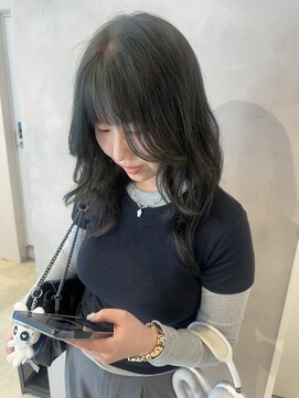 エイト ヘアサロン 渋谷本店(EIGHT) オリーブカラー