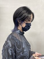 イロハ(IROHA)&nbsp;ハンサムウルフ×青紫グラデーションインナー