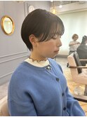 ショートカット/ショートヘア/ショートボブ/30代40代50代/難波