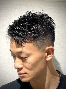 ヒロギンザ 大阪本店(HIRO GINZA) フェードパーマスタイル