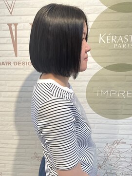 ヘアーデザイン ビビッド(HAIR DESIGN VIVID) ボブ/ボブスタイル/内巻きボブ/まとまるボブ/似合わせカット