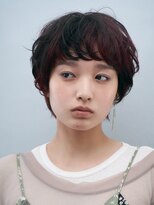 ヘアサロン ガリカ 表参道(hair salon Gallica) 【河原塚七海】ふんわり柔らかいマッシュショートパーマ
