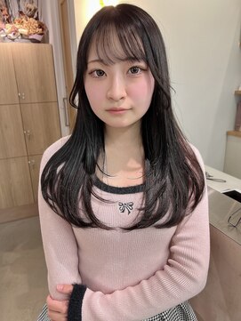 ヴィンスジオ 岐阜駅南(vince gio) 韓国風レイヤー/グレージュ