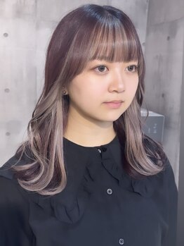 メゾン(Maison)の写真/“ハイトーン・デザインカラー×顔周り似合わせ”なら年間1000名以上のハイトーンを施術するMaisonへ☆