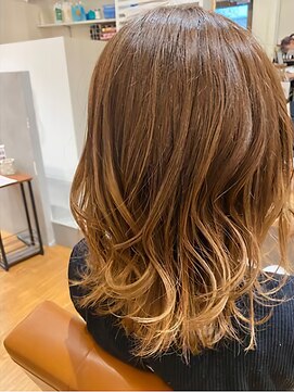 チルアウト 塚口本町店(chill out) グラデーション風ハイライトカラー/20代/30代/40代/50代/60代