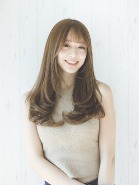 ホヌア(hoNua.) ワンカールレイヤー　ベージュカラー　ロング,20代,30代