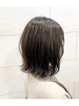 ペブル(pebble) 外ハネボブ/ボブ/透明感/髪質改善/明石/大久保