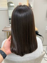 クリーム 町田(Cream)&nbsp;髪質うるツヤ　硬くならない縮毛矯正で地毛風ストレート