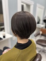 ジパングインスパイア 丸みショート×スッキリ襟足