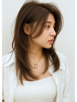 ケア 神戸(CARE) 30代40代50代ボブルフ小顔ワンレンこなれミディ