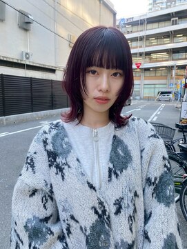 ロペ(ROPE.) ナチュラルモードキュートウルフ×ワインレッド