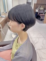 アッシュ 下北沢店(Ash) くせ毛さんでもおさまる黒髪マッシュショート