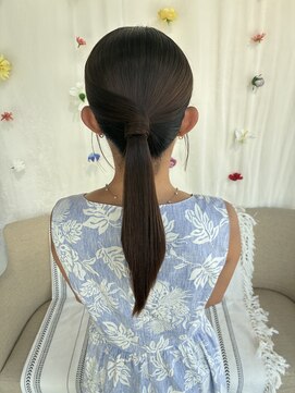 ヘアセット専門サロン by OKINAWA WATABE WEDDING 那覇店 ローポニー