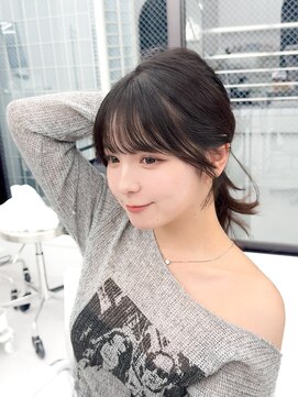 アマトウキョウスマートサロン(AMA TOKYO×Smart Salon) くびれレイヤー/顔まわりカット/くびれ巻き/レイヤーカット