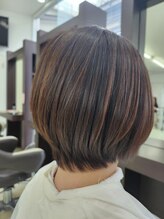 ラグゼヘアカミヤ 菊川店(luxe hair CAMIYA) ショートボブ