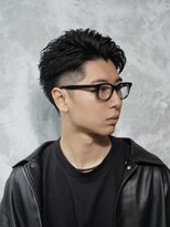 アルファ 新宿(alpha) 【alpha 新宿】オールバック×ショート