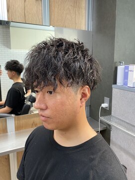 リレーションメンズヘアー(RELATION MEN'S HAIR) 髪型 メンズツイストスパイラルスパイキーショートサーフカール