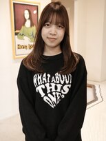 ウィム(wim)&nbsp;" レイヤースタイル "/顔周り/レイヤー/おくれ毛/サイドバング