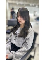 ジュノヘアージャパン 表参道(JUNO HAIR JAPAN)&nbsp;黒髪/クラゲヘアー/オリーブグレー/小顔/ココアベージュ/渋谷