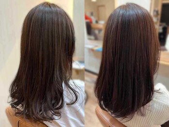 トランクゥイル(TranQuil)の写真/【毛質診断からホームケアまで】経験豊富な凄腕スタイリストにお任せください！自分史上最高の美髪に♪