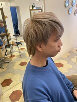 リヤン(Le lien)&nbsp;波巻きツイストスパイラル/刈り上げセンターパート/溝の口