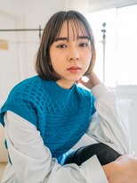 サニーサイド(SUNNY SIDE) 前上がりの丸みボブ