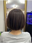 丸みショートボブ