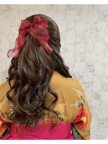 ロアール(LOIRE)&nbsp;卒業式袴×ハーフアップ