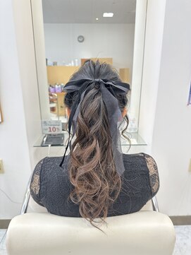 ヘアポジション 五所川原店(HAIR Position) お呼ばれポニー