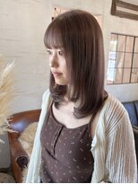ジリー(gilly)&nbsp;【gilly】Lavender greige＊layer cut