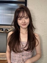 ヘアサロン エフ 渋谷(F)&nbsp;【渋谷】#レイヤーカット#ブラウンカラー#ハッシュカット