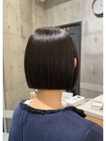 フィルムス ヨコハマ プラス(FILMS 横浜 +)&nbsp;ミルクブラウン/ボブ/オリーブページュ/ブリーチなし/横浜+