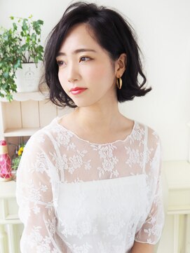 ジュレベール(JurerBelle) 【ジュレベール 松田】 ナチュラル可愛い耳かけ黒髪タンバルモリ