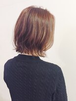 モク 大阪梅田店(MOK)&nbsp;ハイライトレイヤーボブ