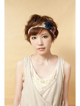 サクセス 美容室(success) ゆるふわショートアレンジ